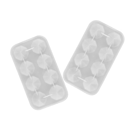 TEHAUX 2 Stück Teiliges Facettiertes Edelstein Silikonform Unregelmäßige Kristallform Langlebige Epoxidharz Gießform für DIY Schmuckherstellung Vielseitig für Schmuck Dekoration und TEHAUX 2 Stück Teiliges Facettiertes Edelstein Silikonform Unregelmäßige Kristallform Langlebige Epoxidharz Gießform für DIY Schmuckherstellung Vielseitig für Schmuck Dekoration und von TEHAUX