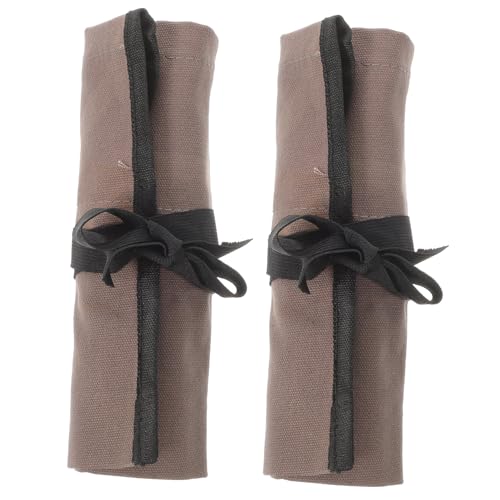 TEHAUX 2 Stück Werkzeug Rolltasche Teilig Canvas Aufbewahrungstasche mit Großer Kapazität für Schraubenschlüssel Schraubendreher Zangen DIY Zubehör Organizer Tasche TEHAUX 2 Stück Werkzeug Rolltasche Teilig Canvas Aufbewahrungstasche mit Großer Kapazität für Schraubenschlüssel Schraubendreher Zangen DIY Zubehör Organizer Tasche von TEHAUX