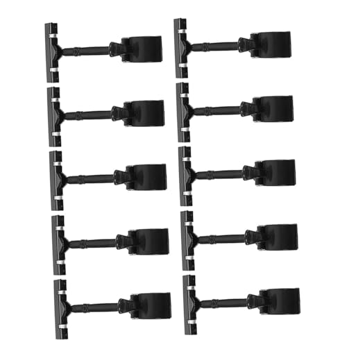TEHAUX 20 Stck. Schwarzer Preisschildhalter Clip Verstellbar für Einzelhandel Ladenauslagen Notizen Fotosanzeige Geeignet für Supermarkt und Büro TEHAUX 20 Stck. Schwarzer Preisschildhalter Clip Verstellbar für Einzelhandel Ladenauslagen Notizen Fotosanzeige Geeignet für Supermarkt und Büro von TEHAUX