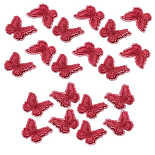 TEHAUX 20 Stück Bestickte Schmetterling Spitze Applikationen Stickerei Spitzenpatches für Kleidung Diy Basteln Hochzeitskleider Brautmode Dekorative Handarbeitszubehör TEHAUX 20 Stück Bestickte Schmetterling Spitze Applikationen Stickerei Spitzenpatches für Kleidung Diy Basteln Hochzeitskleider Brautmode Dekorative Handarbeitszubehör von TEHAUX
