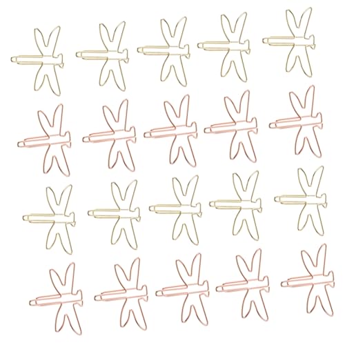TEHAUX 20 Stück Dekorative Papierklamme Kreuz Büroklammern Kabine Tierische Büroklammer Office-dokumentenklammern Papierclips Halter Für Büroklammern Whiteboard Fotopapier Zinklegierung von TEHAUX