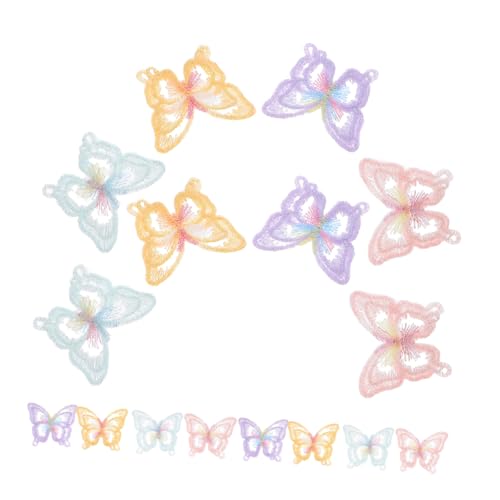 TEHAUX 20 Stück Doppellagige Schmetterling zum Aufnähen Farbige Organza Stickerei Aufnäher für DIY Kleidung Hochzeitskleider Schuhe Hüte Langlebige Reparatur Flicken TEHAUX 20 Stück Doppellagige Schmetterling zum Aufnähen Farbige Organza Stickerei Aufnäher für DIY Kleidung Hochzeitskleider Schuhe Hüte Langlebige Reparatur Flicken von TEHAUX