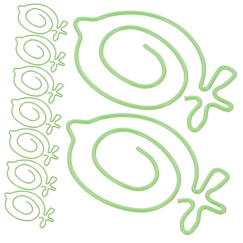TEHAUX 20 Stück Fotoclip Büroklammern dokumentieren Stifte süß gestaltete Clips kleine Büroklammern rahmen bookmarks scrabbook Aktenklammern Foto-Organisationsclips Metall Light Green TEHAUX 20 Stück Fotoclip Büroklammern dokumentieren Stifte süß gestaltete Clips kleine Büroklammern rahmen bookmarks scrabbook Aktenklammern Foto-Organisationsclips Metall Light Green von TEHAUX