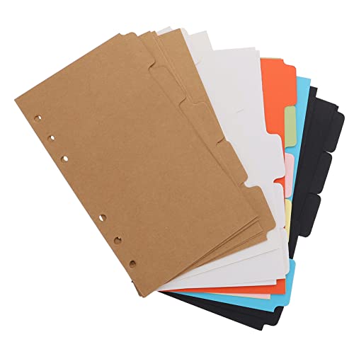 TEHAUX 20 Stück Indexteiler aus Papier trennstreifen für ordner Buchregisterkarten Trennwände für Aktenordner Indexteiler bunt Tab lesezeichen Heftklammern aus Papier Lernzubehör TEHAUX 20 Stück Indexteiler aus Papier trennstreifen für ordner Buchregisterkarten Trennwände für Aktenordner Indexteiler bunt Tab lesezeichen Heftklammern aus Papier Lernzubehör von TEHAUX