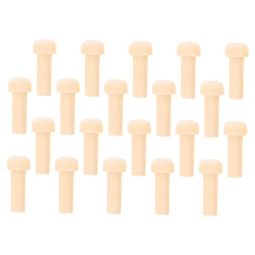 TEHAUX 20 Stück Mini Holzachsen Stifte Unbehandelte Holzstücke für DIY Möbel und Spielzeuge Handwerk Zubehör Robuste Holzstäbe für Kreativprojekte TEHAUX 20 Stück Mini Holzachsen Stifte Unbehandelte Holzstücke für DIY Möbel und Spielzeuge Handwerk Zubehör Robuste Holzstäbe für Kreativprojekte von TEHAUX
