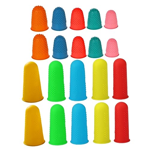 TEHAUX 20 Stück Stuhlschub-Silikon-Fingerabdeckung Griff Fingerhülle Tipp klein fingerschutz finger protector wiederverwendbares Fingerkondom rutschfeste Fingerabdeckung Kieselgel TEHAUX 20 Stück Stuhlschub-Silikon-Fingerabdeckung Griff Fingerhülle Tipp klein fingerschutz finger protector wiederverwendbares Fingerkondom rutschfeste Fingerabdeckung Kieselgel von TEHAUX