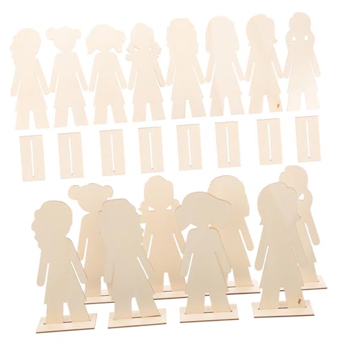 TEHAUX 20 Stück Teiliges Holzfiguren zum Basteln Unbehandelte Holzscheiben für DIY Partyanhänger Natürliche Holzrohlinge zum Bemalen und Dekorieren Kreative Holzklötzchen für Erwachsene TEHAUX 20 Stück Teiliges Holzfiguren zum Basteln Unbehandelte Holzscheiben für DIY Partyanhänger Natürliche Holzrohlinge zum Bemalen und Dekorieren Kreative Holzklötzchen für Erwachsene von TEHAUX