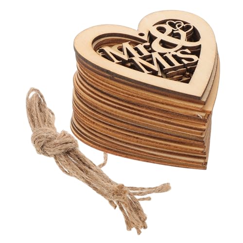 TEHAUX 20 Stück Teiliges Holzherzen zum Basteln Naturbelassene DIY Holzanhänger in Herzform Vielseitige Holzdekoration für Valentinstag Hochzeit und Kreative Malprojekte TEHAUX 20 Stück Teiliges Holzherzen zum Basteln Naturbelassene DIY Holzanhänger in Herzform Vielseitige Holzdekoration für Valentinstag Hochzeit und Kreative Malprojekte von TEHAUX