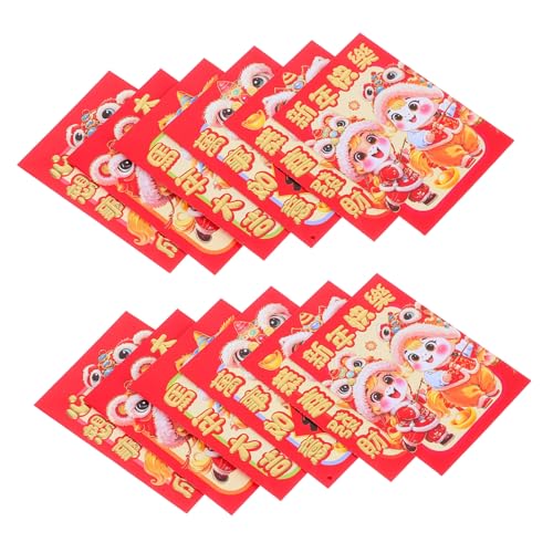 TEHAUX 20 Stück Teiliges Hong Bao Envelopes Jahr Des Pferdes Stabile Papierumschläge mit Pferdemotiv für Frühlingsfest Neujahr Geldgeschenke und Traditionelle Glückswünsche TEHAUX 20 Stück Teiliges Hong Bao Envelopes Jahr Des Pferdes Stabile Papierumschläge mit Pferdemotiv für Frühlingsfest Neujahr Geldgeschenke und Traditionelle Glückswünsche von TEHAUX
