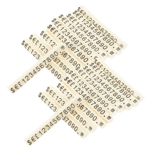 TEHAUX 20 Stück Teiliges Preisschild Aluminiumlegierung Preiswürfel Aufsteller Verstellbar für Schmuck Obst Gemüse Kosmetikwaren Preisblock Etikettenständer Flexibel Anpassbar TEHAUX 20 Stück Teiliges Preisschild Aluminiumlegierung Preiswürfel Aufsteller Verstellbar für Schmuck Obst Gemüse Kosmetikwaren Preisblock Etikettenständer Flexibel Anpassbar von TEHAUX