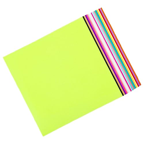 TEHAUX 200 Blatt Blätter Buntes Origami bastelmaterial für bastelsets für Papierhandwerk papphefter Origami-Papiermasse Pastell exquisites Origami-Papier DIY-Bastelpapier von TEHAUX