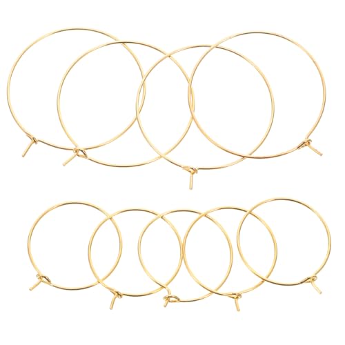 TEHAUX 200 Stück Runde Ohrring Rohlinge DIY Ohrschmuck Zubehör Minimalistische Kreis Designs Einfache Montage Robust und Glatt für Anfänger und Schmuckbastler TEHAUX 200 Stück Runde Ohrring Rohlinge DIY Ohrschmuck Zubehör Minimalistische Kreis Designs Einfache Montage Robust und Glatt für Anfänger und Schmuckbastler von TEHAUX
