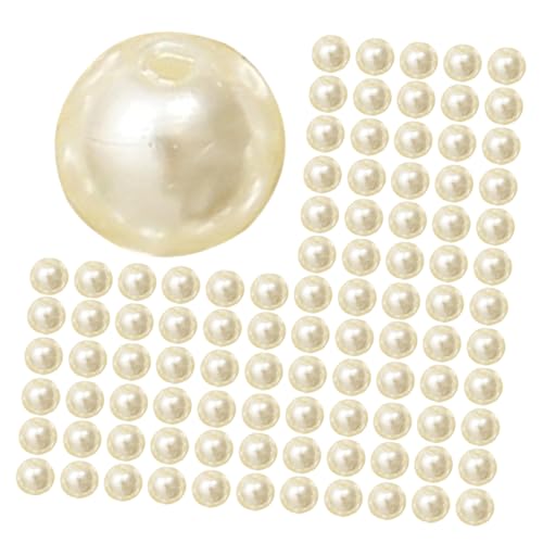 TEHAUX 200 Stück Runde Weiße Abs Perlen mit Leichte Perlen für DIY Schmuckherstellung Geeignet für Armbänder Halsketten und Kreative Bastelprojekte Elfenbeinfarben TEHAUX 200 Stück Runde Weiße Abs Perlen mit Leichte Perlen für DIY Schmuckherstellung Geeignet für Armbänder Halsketten und Kreative Bastelprojekte Elfenbeinfarben von TEHAUX