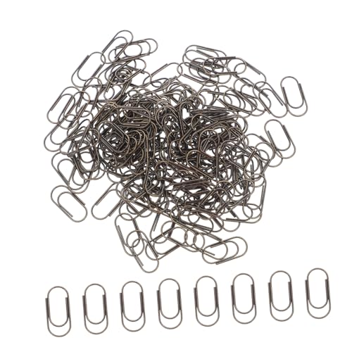 TEHAUX 200 Stück Teiliges Vintage Büroklammern aus Metall Bronzefarbene Kompakte Antike Papierklammern für Büro Schule und Kreative Organisation Robuste und Dekorative Schreibwarenclips TEHAUX 200 Stück Teiliges Vintage Büroklammern aus Metall Bronzefarbene Kompakte Antike Papierklammern für Büro Schule und Kreative Organisation Robuste und Dekorative Schreibwarenclips von TEHAUX