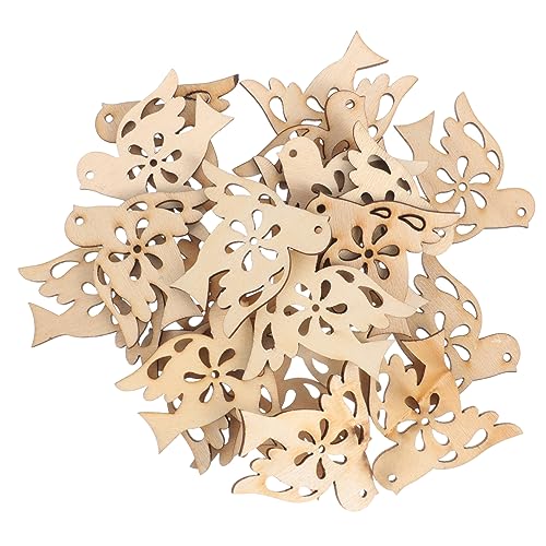 TEHAUX 20Stücke Hölzerne Friedensscheiben Unfertige Tauben Holzchips für DIY Kunsthandwerk Kreative Holzdeko für Anhänger und Streudeko Glatte Oberfläche für Bastelprojekte TEHAUX 20Stücke Hölzerne Friedensscheiben Unfertige Tauben Holzchips für DIY Kunsthandwerk Kreative Holzdeko für Anhänger und Streudeko Glatte Oberfläche für Bastelprojekte von TEHAUX
