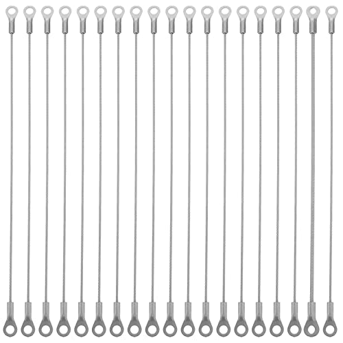 TEHAUX 304 Edelstahl Drahtseil 20pcs Heavy Duty Hängen Draht Spiegel Bild Licht Hängen Kit TEHAUX 304 Edelstahl Drahtseil 20pcs Heavy Duty Hängen Draht Spiegel Bild Licht Hängen Kit von TEHAUX