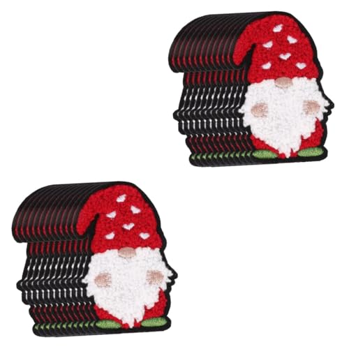 TEHAUX 24 Stk. Teiliges Weihnachtsmotive Aufbügelflicken mit Santa Claus Stickerei Polyester Applikationen für DIY Kleidung Rucksäcke Hüte und Taschen Praktische Cartoon Patches für TEHAUX 24 Stk. Teiliges Weihnachtsmotive Aufbügelflicken mit Santa Claus Stickerei Polyester Applikationen für DIY Kleidung Rucksäcke Hüte und Taschen Praktische Cartoon Patches für von TEHAUX