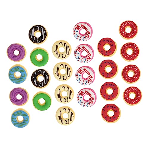 TEHAUX 24 Stück Donut-Radiergummi Cartoon-Bär-Radiergummi Mini-Radiergummis für radiergummi erasers for Mini-Donut aus Kunststoff Pupillen-Radiergummis Plastik TEHAUX 24 Stück Donut-Radiergummi Cartoon-Bär-Radiergummi Mini-Radiergummis für radiergummi erasers for Mini-Donut aus Kunststoff Pupillen-Radiergummis Plastik von TEHAUX
