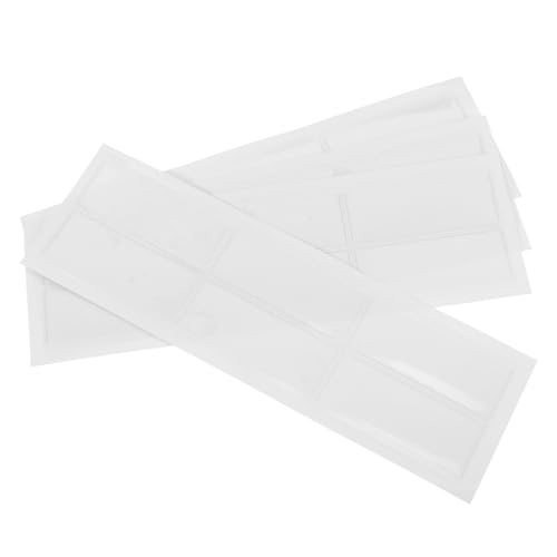 TEHAUX 24 Stück Teiliges Transparente Wasserfeste Etikettenhalter mit Selbstklebendem Rücken Robuste Kunststoff aufbewahrungs Regalbeschriftungstaschen Klar Sichtbare Schutzhüllen für TEHAUX 24 Stück Teiliges Transparente Wasserfeste Etikettenhalter mit Selbstklebendem Rücken Robuste Kunststoff aufbewahrungs Regalbeschriftungstaschen Klar Sichtbare Schutzhüllen für von TEHAUX