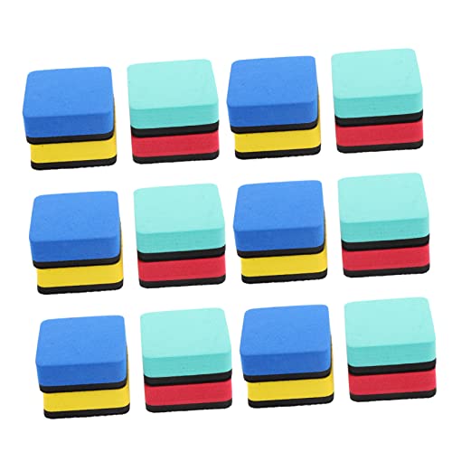 TEHAUX 24 Stück Whiteboard-radierer Kleine Whiteboard-radiergummis Planke Radiergummis Für Trockenlöschtafeln Trocken Abwischbare Magnetische Radiergummis Mini Whiteboard Eraser Eva TEHAUX 24 Stück Whiteboard-radierer Kleine Whiteboard-radiergummis Planke Radiergummis Für Trockenlöschtafeln Trocken Abwischbare Magnetische Radiergummis Mini Whiteboard Eraser Eva von TEHAUX
