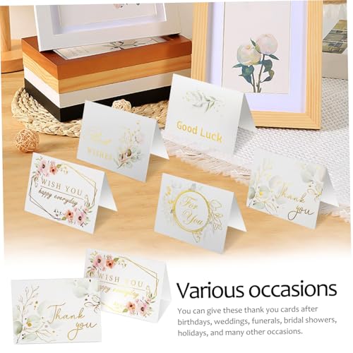 TEHAUX 25 Stück Dankeskarten Teilig Klappkarten mit Floralen Aquarelldesigns Vielseitige Gratulationskarten für Lehrer Kollegen Freunde mit Klarer und Verschiedenen Dankesworten Tragbar TEHAUX 25 Stück Dankeskarten Teilig Klappkarten mit Floralen Aquarelldesigns Vielseitige Gratulationskarten für Lehrer Kollegen Freunde mit Klarer und Verschiedenen Dankesworten Tragbar von TEHAUX