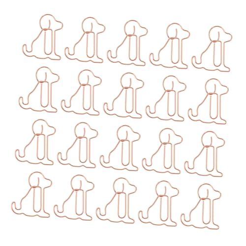 TEHAUX 25 Stück Kreative Metall Büroklammern in Niedlicher Hundform Langlebige Stabile Lesezeichen Clips aus Metall für Bürobedarf und Scrapbooking für Hundeliebhaber und Alltag TEHAUX 25 Stück Kreative Metall Büroklammern in Niedlicher Hundform Langlebige Stabile Lesezeichen Clips aus Metall für Bürobedarf und Scrapbooking für Hundeliebhaber und Alltag von TEHAUX
