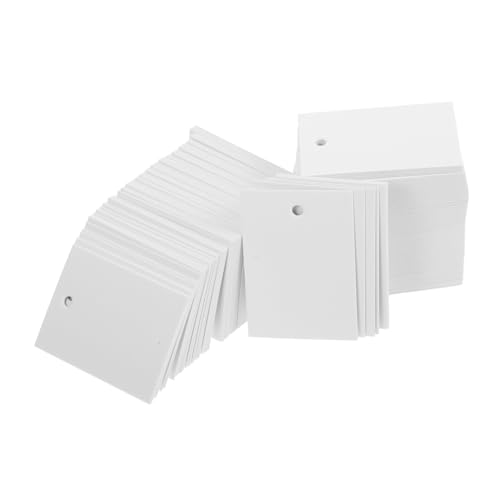 TEHAUX 250 Stück Weiße Beschreibbare Preisschilder aus Langlebigem Papier Blanko Kleidungsetiketten Vielseitige Merchandise Preisschilder für Bekleidung und Produkte TEHAUX 250 Stück Weiße Beschreibbare Preisschilder aus Langlebigem Papier Blanko Kleidungsetiketten Vielseitige Merchandise Preisschilder für Bekleidung und Produkte von TEHAUX