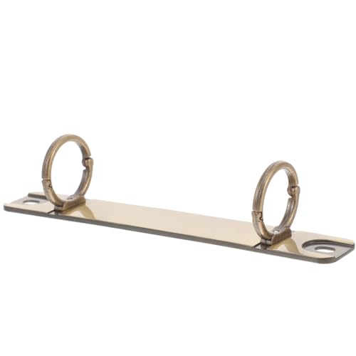 TEHAUX 2Loch DIY Ringbuch Mechanismus Buchrückeneinlagen Für Lose Binder Zubehör Für Notizbücher Und Scrapbooking Antikbronze von TEHAUX