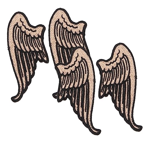 TEHAUX 2Paare Cartoon Patches für Kleidung Bestickte Aufnäher für Jacken und Rucksäcke DIY Dekoration Langlebige und Einzigartige Designs für Styles TEHAUX 2Paare Cartoon Patches für Kleidung Bestickte Aufnäher für Jacken und Rucksäcke DIY Dekoration Langlebige und Einzigartige Designs für Styles von TEHAUX