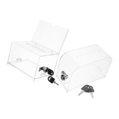 TEHAUX 2Sätze Visitenkartenaufbewahrungsbox aus Acryl Teiliges und Robust für Veranstaltungen Langlebiges Design zur Vermeidung von Kratzern TEHAUX 2Sätze Visitenkartenaufbewahrungsbox aus Acryl Teiliges und Robust für Veranstaltungen Langlebiges Design zur Vermeidung von Kratzern von TEHAUX
