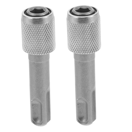 TEHAUX 2pcs Teleskopwandler Für Elektrischen Hammer 6,35 Mm Sechskant Shank Bohrbitadapter Elektrischer Schraubenschlüssel Zum Hammer -konvertieradapterkopf von TEHAUX