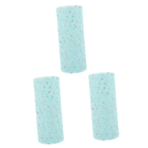 TEHAUX 3 Rollen Tüllband Rolle Dekoratives Tüllgewebe für Partydekoration Hochzeiten und Bastelprojekte Yards Leicht und Strapazierfähig für Geschenkverpackungen und DIY Projekte TEHAUX 3 Rollen Tüllband Rolle Dekoratives Tüllgewebe für Partydekoration Hochzeiten und Bastelprojekte Yards Leicht und Strapazierfähig für Geschenkverpackungen und DIY Projekte von TEHAUX