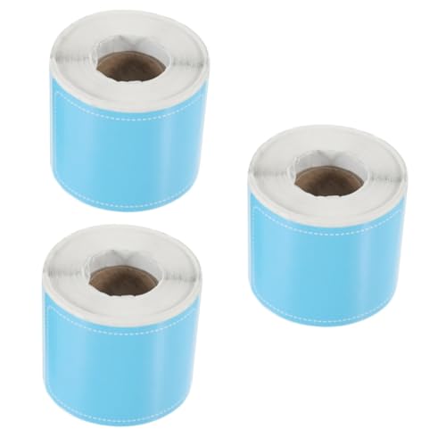 TEHAUX 3 Rollen Wasserdichte Blackboard -Aufkleber leere Aufkleber kleine Klebeetiketten Blau leere Namensschild-Etiketten Aufkleber -Registerkarten Kupferplattenaufkleber Sky-blue TEHAUX 3 Rollen Wasserdichte Blackboard -Aufkleber leere Aufkleber kleine Klebeetiketten Blau leere Namensschild-Etiketten Aufkleber -Registerkarten Kupferplattenaufkleber Sky-blue von TEHAUX