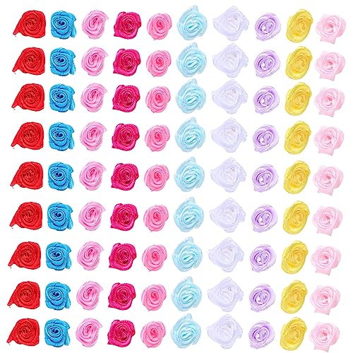TEHAUX 3 Sätze Handgefertigte Bandblumen Seide Rosen Nähen Stoff Hochzeit Künstliche Rosa Rosen Basteln Blumen- Satinband Für Burgund Dekoration Riband Blumen Teile Schleife 250 Stück * 3 TEHAUX 3 Sätze Handgefertigte Bandblumen Seide Rosen Nähen Stoff Hochzeit Künstliche Rosa Rosen Basteln Blumen- Satinband Für Burgund Dekoration Riband Blumen Teile Schleife 250 Stück * 3 von TEHAUX