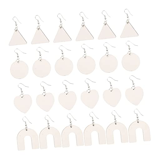 TEHAUX 3 Sätze Ohrring-Anhänger Bausatz Ohrringe Bausätze für DIY-Versorgung dekorative Ohrringrohlinge dekorative Ohrhaken handgefertigte Ohrring -Leerzeichen DIY zubehör Papier von TEHAUX