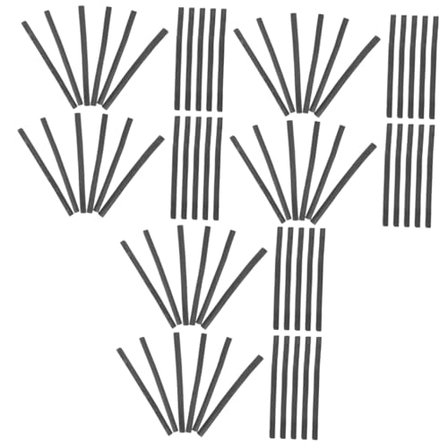 TEHAUX 3 Sätze Professionelle Bleistifte Zeichenkohle Charcoal Pencil Künstlerkohle Holzkohle Bastlerkohle Mischen Bleistifte Zeichnen Kohlestifte Zum Malen Kohlenstoff Black 20 Stück * 3 von TEHAUX