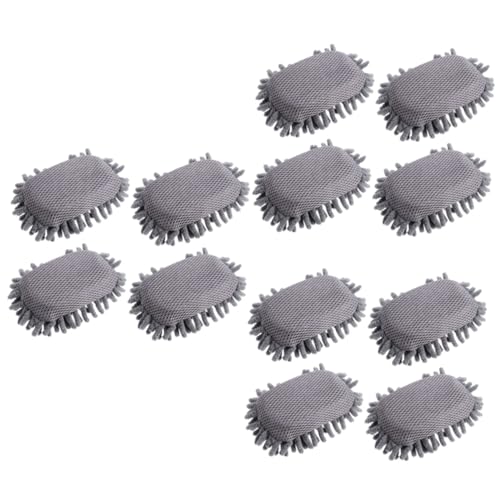 TEHAUX 3 Sätze Radiergummi Staubfreier Tafelwischer Praktischer Tafelwischer Büro Tafel Löscher Tafelwischer Für Zu Hause Brettwischer Reiniger Der Schulbehörde Grey Chenille 4 Stück * 3 von TEHAUX