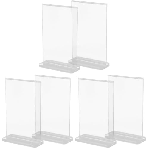 TEHAUX 3 Sätze Schilderhalter Für Den Tisch Preisaufsteller Büroradio Ads Party Etikett Tischdeckenklammern Digitaler Bilderrahmen Löschen Sie Anzeigeständer Acrylrahmen Weiß 2 Stück * 3 TEHAUX 3 Sätze Schilderhalter Für Den Tisch Preisaufsteller Büroradio Ads Party Etikett Tischdeckenklammern Digitaler Bilderrahmen Löschen Sie Anzeigeständer Acrylrahmen Weiß 2 Stück * 3 von TEHAUX