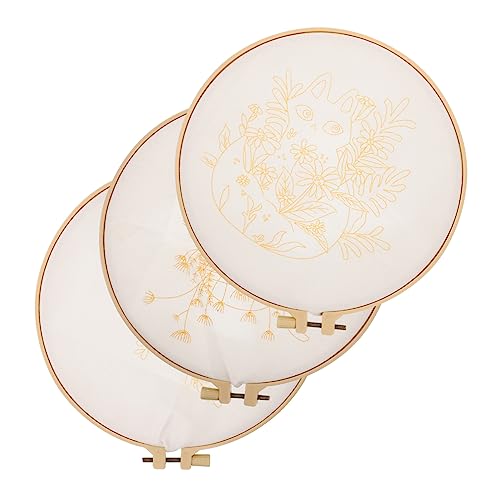 TEHAUX 3 Sätze Stickmaterialpaket Häkelfaden Schnittmuster Damen Kreuzstichzubehör Stickspulen Bausatz sticksets für embroidery set Stickübungszubehör Stickset für Anfänger Plastik TEHAUX 3 Sätze Stickmaterialpaket Häkelfaden Schnittmuster Damen Kreuzstichzubehör Stickspulen Bausatz sticksets für embroidery set Stickübungszubehör Stickset für Anfänger Plastik von TEHAUX
