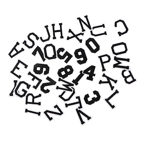 TEHAUX 3 Sätze Stoffaufkleber Mit Englischem Alphabet Stoffflecken Flicken Nähen Kleiderflicken Flicken Für Kleidung Alphabet-aufnäher Für Kleidung Patch Aufnähen Brief Tuch 36 Stück * 3 von TEHAUX