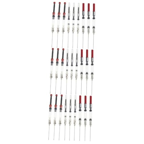 TEHAUX 3 Sätze Tintenkonverter Gold Matrose Nachfüllungen Kalligraphie Kettelstifte Tintenabsorber Kugelschreiber Stift-tintenhilfsmittel Tintenfüllwerkzeuge Rostfreier Stahl 9 Stücke * 3 von TEHAUX