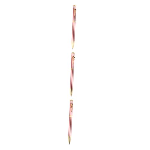 TEHAUX 3 Stck. Kugelschreiber aus Metall büroartikel büromaterial Schreibwaren metall kugelschreiber Pastell-Kugelschreiber kreativer Kugelschreiber neutraler Druckkugelschreiber Rosa TEHAUX 3 Stck. Kugelschreiber aus Metall büroartikel büromaterial Schreibwaren metall kugelschreiber Pastell-Kugelschreiber kreativer Kugelschreiber neutraler Druckkugelschreiber Rosa von TEHAUX