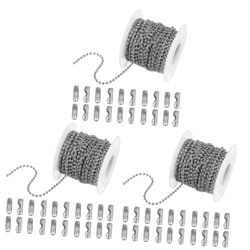TEHAUX 3 Stück 24 DIY Schmuckzubehör Kupfer Eisen Edelstahl Wellenperlenkette Ohrringe Armbänder Freundschaftsarmband Kit Halsketten Alphabet Perlen Schmuckverschlüsse Hundemarke TEHAUX 3 Stück 24 DIY Schmuckzubehör Kupfer Eisen Edelstahl Wellenperlenkette Ohrringe Armbänder Freundschaftsarmband Kit Halsketten Alphabet Perlen Schmuckverschlüsse Hundemarke von TEHAUX