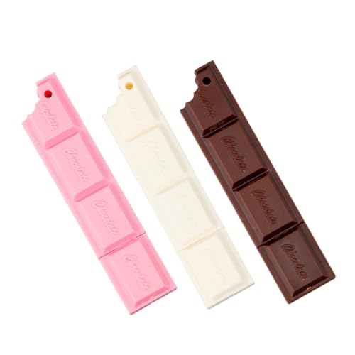 TEHAUX 3 Stück Kugelschreiber Schokoladenform Ballpoint Pen mit Glatter Schreibleistung Niedliche Stifte für Schule Büro Party Dekorativ und Funktional Weiße Kaffeebraune und Pinke TEHAUX 3 Stück Kugelschreiber Schokoladenform Ballpoint Pen mit Glatter Schreibleistung Niedliche Stifte für Schule Büro Party Dekorativ und Funktional Weiße Kaffeebraune und Pinke von TEHAUX