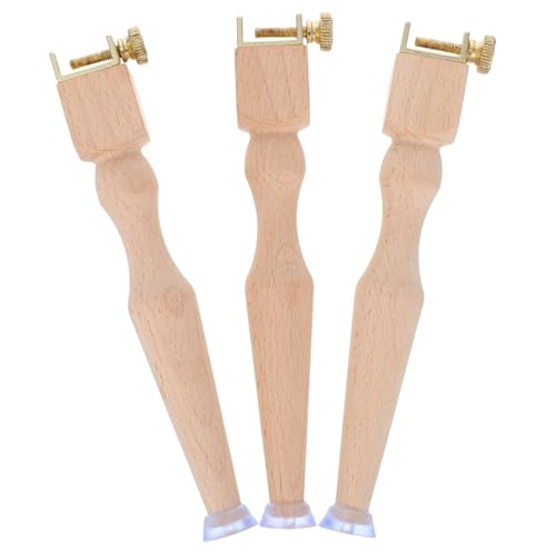 TEHAUX 3-teiliger Stickrahmenständer – Kreuzstichrahmen Aus Naturholz Mit Einstellbarer Höhe Für Handarbeiten, Diy-nähzubehör TEHAUX 3-teiliger Stickrahmenständer – Kreuzstichrahmen Aus Naturholz Mit Einstellbarer Höhe Für Handarbeiten, Diy-nähzubehör von TEHAUX