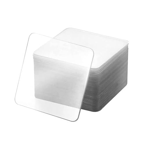 TEHAUX 30 Stück Nano Tape Wiederverwendbares Doppelseitiges Klebeband Starkes Multifunktionales Nano Klebeband für Bad Auto Spurlos und Zuschneidbar von TEHAUX