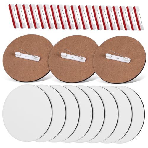 TEHAUX 30 Stück Personalisierte Arbeitsabzeichen Benutzerdefinierte Pin Rohlinge Pins Button Sublimations Abzeichen Sublimationsrohlinge Mit Namensschilder TEHAUX 30 Stück Personalisierte Arbeitsabzeichen Benutzerdefinierte Pin Rohlinge Pins Button Sublimations Abzeichen Sublimationsrohlinge Mit Namensschilder von TEHAUX