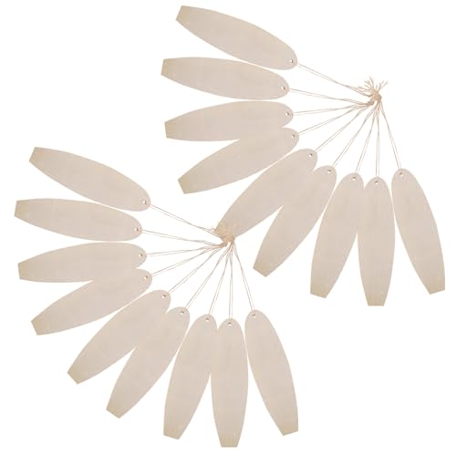 TEHAUX 30 Stück Teiliges Unvollendetes Holz Surfbrett für Diy Bastelprojekte Wanddekoration für Strandpartys und Kreative Kinderaktivitäten Bunte Küstendekoration und Geschenkanhänger TEHAUX 30 Stück Teiliges Unvollendetes Holz Surfbrett für Diy Bastelprojekte Wanddekoration für Strandpartys und Kreative Kinderaktivitäten Bunte Küstendekoration und Geschenkanhänger von TEHAUX