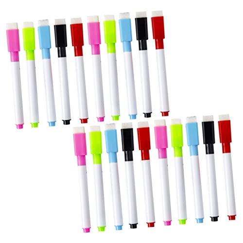 TEHAUX 30 Stück Whiteboard-stift Markierungsstifte Für Den Haushalt Praktische Trocken Abwischbare Marker Schulversorgung Zubehör Unterrichten Whiteboard-marker Plastik Zufällige Farbe TEHAUX 30 Stück Whiteboard-stift Markierungsstifte Für Den Haushalt Praktische Trocken Abwischbare Marker Schulversorgung Zubehör Unterrichten Whiteboard-marker Plastik Zufällige Farbe von TEHAUX