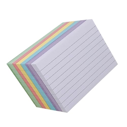TEHAUX 300 Stück Einseitig Linierte Karteikarten Farbig Glattes Beschreibbares Papier Tintenresistent Mittlere Stärke Vielseitig Einsetzbar für Büroorganisation und Lernnotizen TEHAUX 300 Stück Einseitig Linierte Karteikarten Farbig Glattes Beschreibbares Papier Tintenresistent Mittlere Stärke Vielseitig Einsetzbar für Büroorganisation und Lernnotizen von TEHAUX